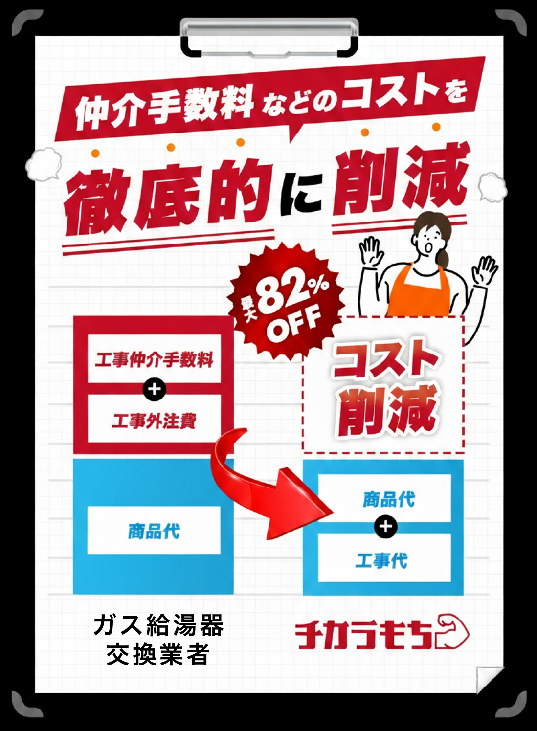 仲介手数料などのコストを徹底的に削減